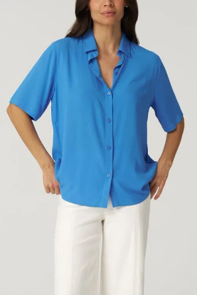Franne Golde Easy Elbow-sleeve Lightweight Shirt