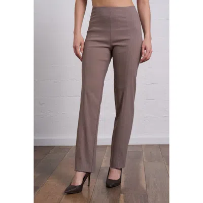 Franne Golde Original Stretch Magic Pant In Brown