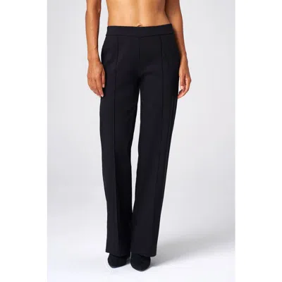 Franne Golde Wilshire Stretch Straight-leg Pant In Multi