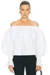Franoise Fran?oise Sadie Blouse In White