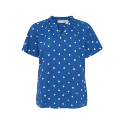 Fransa Kamma Blouse In Many Blue