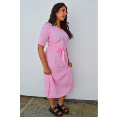 Fransa Maddie Pink Frosting Dress