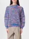 Frantic Multi Pastel Jumper In Blue