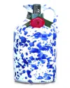 Frantoio Galantino Fantasia Hand-painted Extra Virgin Olive Oil In Blue