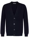 Franzese Collection Fishermans Rib-stitch Cashmere Knit Cardigan In Black