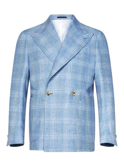 FRANZESE COLLECTION AL PACINO DOUBLE-BREASTED BLAZER