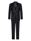 Franzese Collection Brad Pitt Single-breasted Dinner Suit In Black