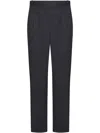 Franzese Collection Franzese Napoli Brad Pitt Model Trousers In Black