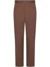 Franzese Collection Franzese Napoli Brad Pitt Model Trousers In Brown