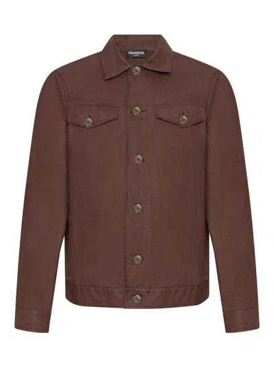 Franzese Collection Sal Da Vinci Model Saharan Jacket In Brown