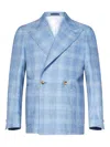Franzese Collection Franzese Napoli Al Pacino Model Blazer In Multi