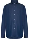 Franzese Collection Franzese Napoli James Bond 007 Model Shirt In Blue