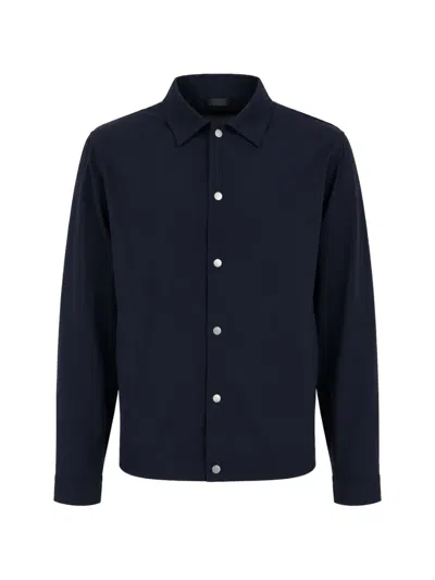 Franzese Collection David Beckham Snap-button Jacket In Blue