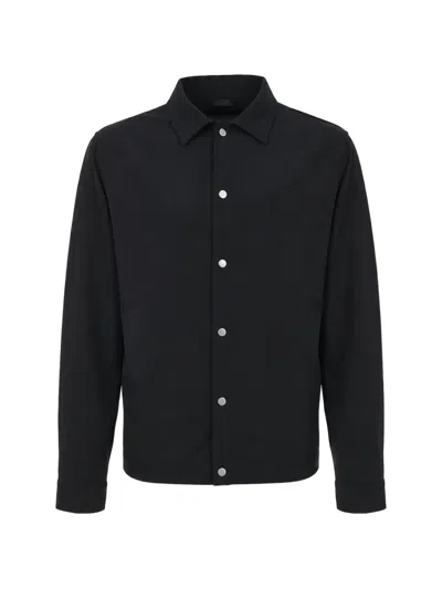 Franzese Collection David Beckham Snap-button Shirt In Black