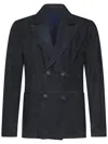 Franzese Collection Franzese Napoli Stefano De Martino Model Blazer In Black