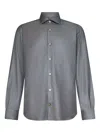 Franzese Collection Donald Trump Pointed-collar Buttoned Shirt In Blue
