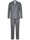 Franzese Collection Franzese Napoli Stefano De Martino Model Suit In Gray
