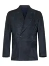 Franzese Collection Franzese Napoli Stefano De Martino Model Blazer In Black