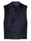 Franzese Collection Franzese Napoli Stefano De Martino Model Gilet In Blue