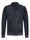 Franzese Collection Franzese Napoli Brad Pitt Jacket In Blue