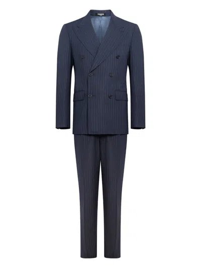 Franzese Collection Franzese Napoli Berlusconi Model Suit In Blue