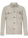 Franzese Collection Franzese Napoli Brad Pitt Model Jacket In Neutral