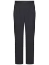 Franzese Collection Franzese Napoli Brad Pitt Model Trousers In Black