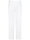 Franzese Collection Franzese Napoli Brad Pitt Model Trousers In White