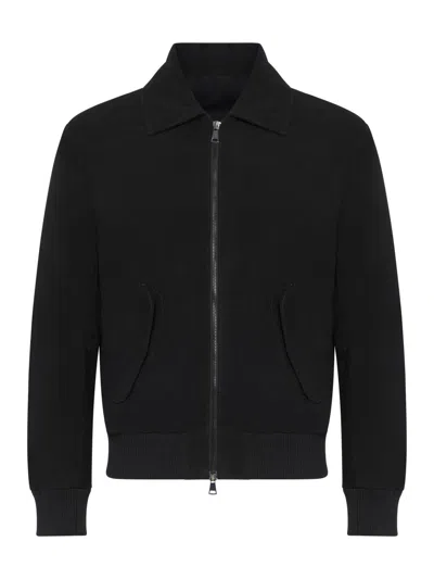 Franzese Collection Franzese Napoli Bugatti Model Jacket In Black