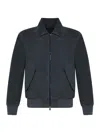 Franzese Collection Franzese Napoli Bugatti Model Jacket In Blue