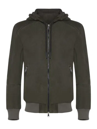 Franzese Collection Franzese Napoli Bugatti Model Jacket In Gray