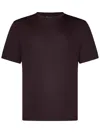 Franzese Collection Franzese Napoli Capital Model T-shirt In Burgundy
