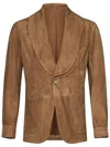 Franzese Collection Franzese Napoli Donald Trump Model Jacket In Brown