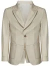 Franzese Collection Franzese  Napoli Gianni Agnelli Blazer In Neutral