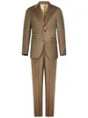 Franzese Collection Franzese Napoli Gianni Agnelli Model Suit In Brown