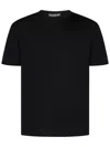 Franzese Collection Franzese Napoli  Gianni Agnelli Model T-shirt In Black