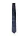 Franzese Collection Franzese Napoli Groom Smoking Model Tie In Blue