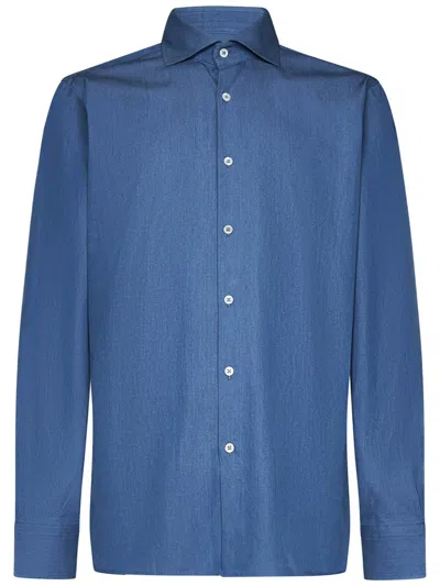 FRANZESE COLLECTION FRANZESE NAPOLI JAMES BOND 007 MODEL SHIRT