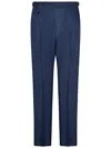 Franzese Collection Franzese Napoli James Bond 007 Model Trousers In Blue