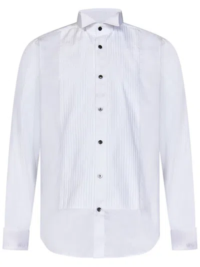 Franzese Collection Franzese Napoli James Bond Model Shirt In White