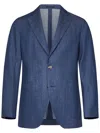 Franzese Collection Franzese Napoli Napoli Model Blazer In Blue