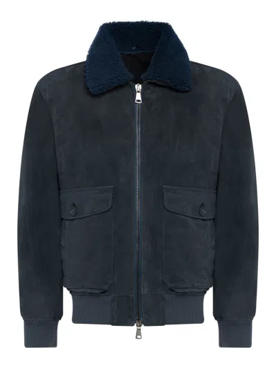 Franzese Collection Franzese Napoli Rolls Royce Model Jacket In Blue