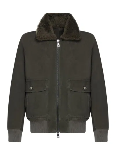 Franzese Collection Franzese Napoli Rolls Royce Model Jacket In Brown