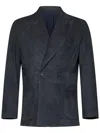 Franzese Collection Franzese Napoli Stefano De Martino Model Blazer In Blue