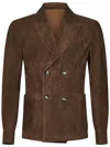 Franzese Collection Franzese Napoli Stefano De Martino Model Blazer In Brown