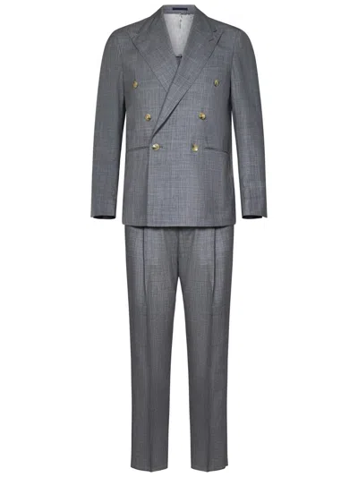 FRANZESE COLLECTION FRANZESE NAPOLI STEFANO DE MARTINO MODEL SUIT