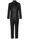 Franzese Collection Franzese Napoli Stefano De Martino Model Suit In Black