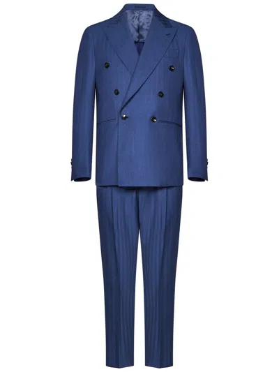 FRANZESE COLLECTION FRANZESE NAPOLI STEFANO DE MARTINO MODEL SUIT