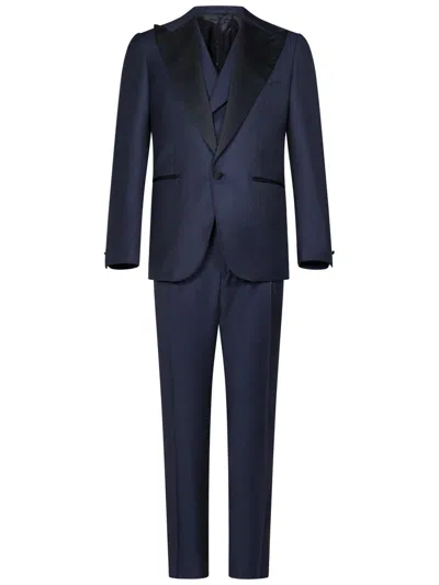 FRANZESE COLLECTION FRANZESE NAPOLI STEFANO DE MARTINO MODEL SUIT