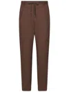 Franzese Collection Franzese Napoli Stefano De Martino Model Trousers In Brown